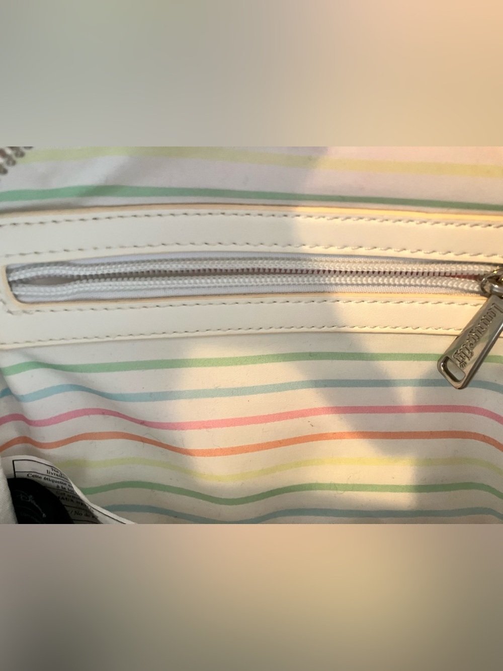 SOLD Loungefly Disney Stitch Fruits Rainbow Stripe Mini Backpack (Exclusive) - Picture 5 of 11